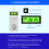 Drahtloser programmierbarer Thermostat mit LCD 5