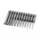 12-teiliges 1/4"-Bithalter-Set 50mm Stahlschrauberbits 5