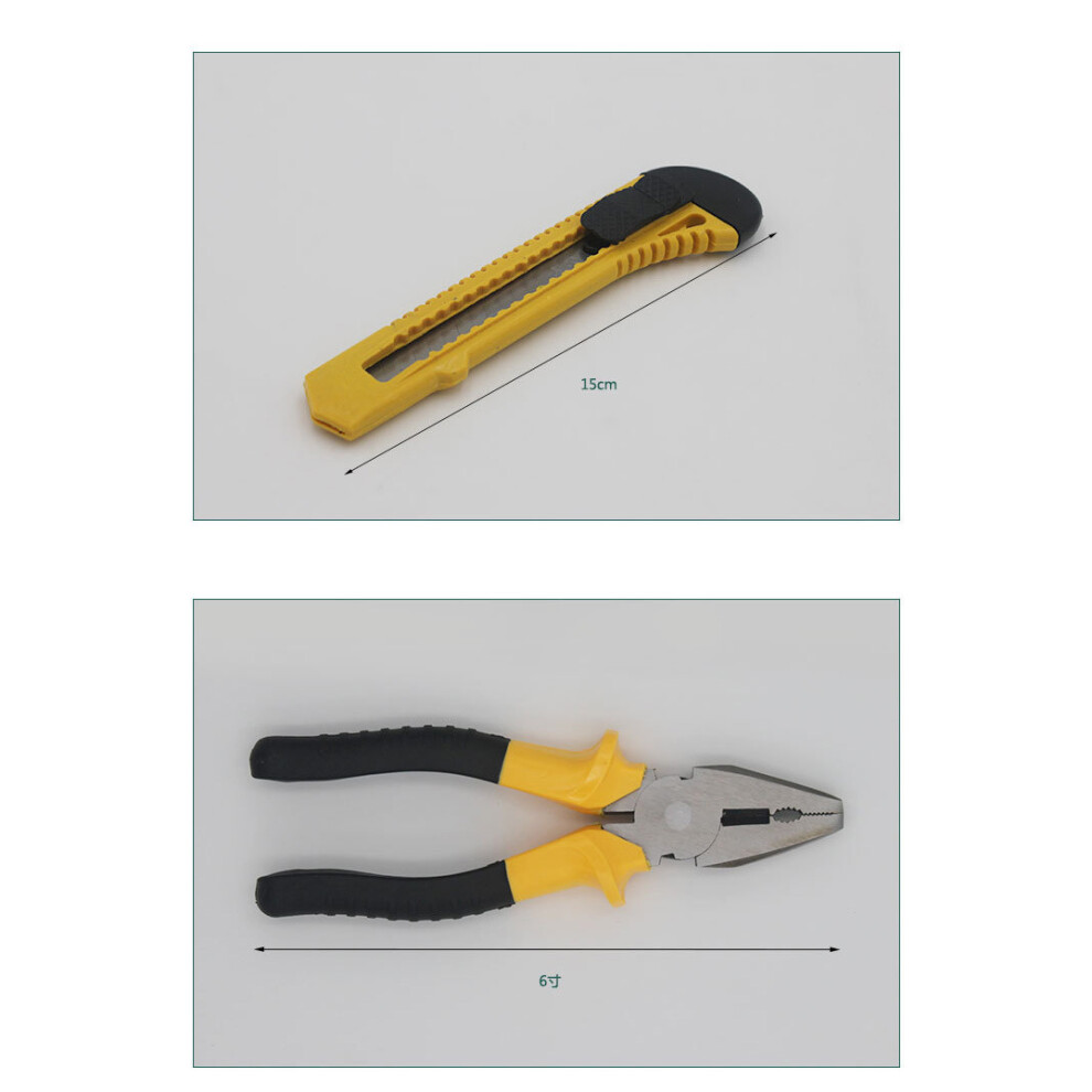 8Pcs Hardware Tool Set Emergency Kit Screwdriver Repair Toolbox 323163315706