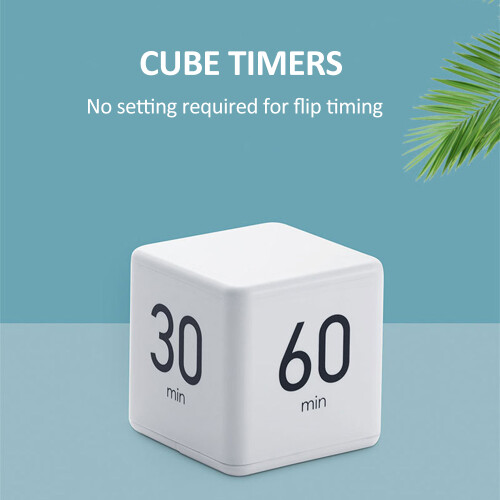 2,6 Zoll Würfel-Timer 15-60 Min für Studium