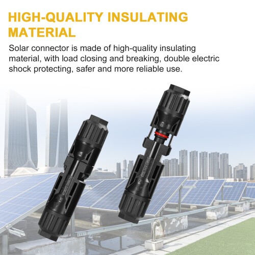 100 Paar Solarstecker IP67 wasserdicht PV 2.5/4/6mm²