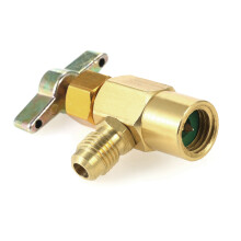 R134A-Klimaanlage-Kühlmittel Aluminiumhahn 1/2" ACME