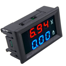 DC1-100V 10A Digitalvoltmeter Amperemeter LED Display