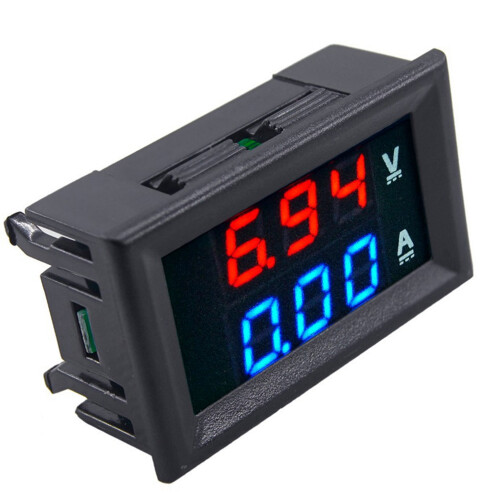 DC1-100V 10A Digitalvoltmeter Amperemeter LED Display