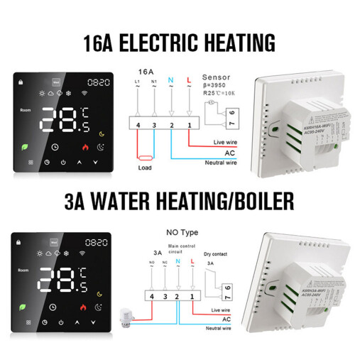 LCD-Temperaturregler für E-Warmwasserbereiter 1