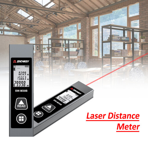 Laser-Entfernungsmesser Handheld 30m 2mm wiederaufladbar 2