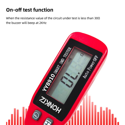 Digitaler Oberflächentester 3000 Zählungen Diode Widerstand Spannung 1