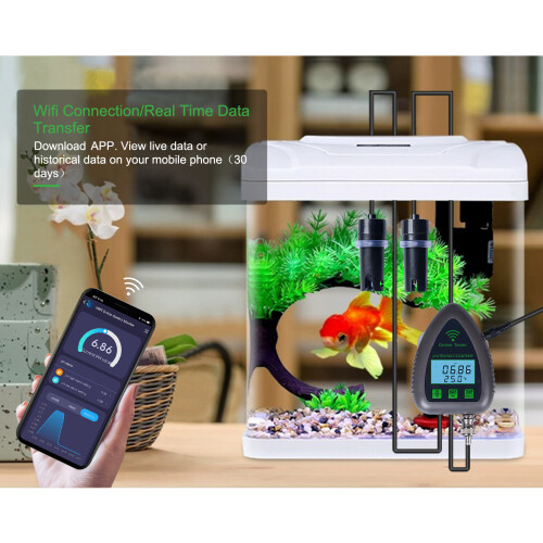 Wasserqualitätsprüfer 5-in-1 pH/TDS/Salz/S.G/Temp mini 1