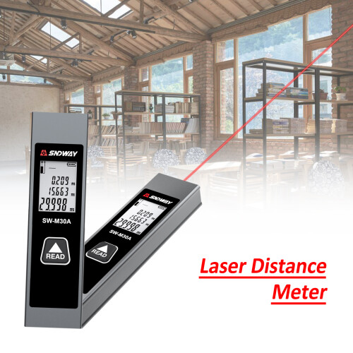 Laser-Entfernungsmesser Handheld 30m 2mm wiederaufladbar 2