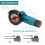 12V 11000rpm Winkelschleifer mit Bürstenmotor, M5 2