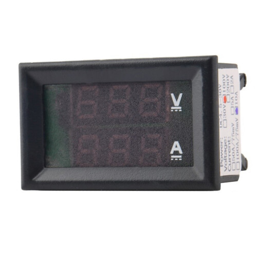 DC1-100V 10A Digitalvoltmeter Amperemeter LED Display 2
