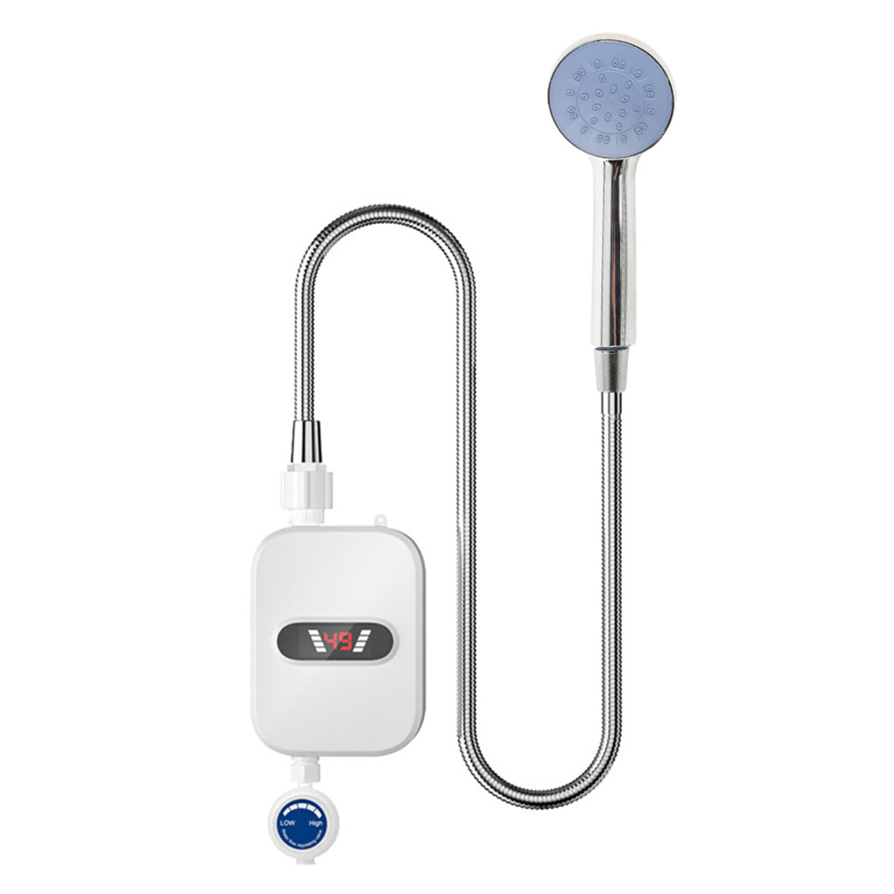 Small Instant Electric Water Heater Lcd Display Ipx4 Quick Heating 323163312071