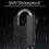 Heavy-Duty Smart Fingerprint Padlock APP Waterproof Rechargeable 5