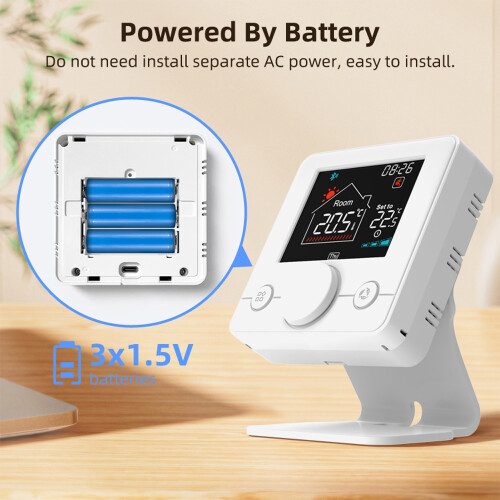 Tuya WiFi Smart Thermostat Weekly Programmable with Child Lock 1