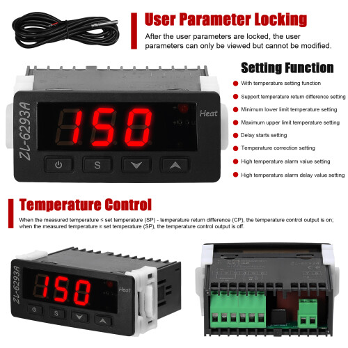 ZL-6293A Intelligenter Temp.-Regler Silikon-Heizplatte 1