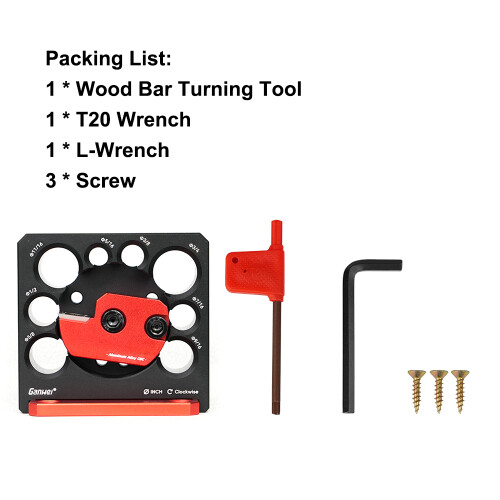 Dübelmacher-Set Aluminium Vierkant Holzbearbeitung 8mm 1