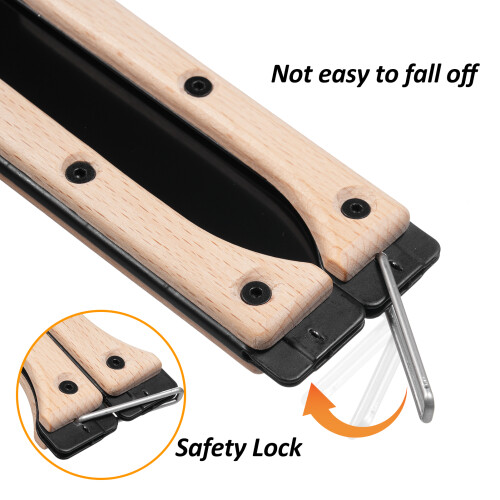 Mini Folding Saw Double Edges Flush Cut for Wood 2