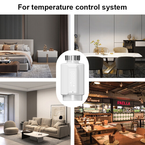 Zigbee-smarter Thermostatventil mit App-Steuerung 1