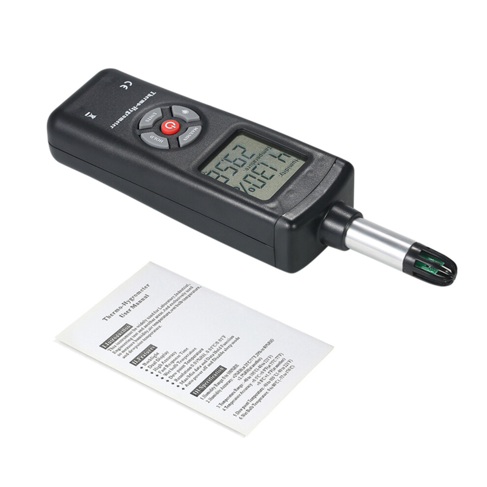Digital Lcd Thermo-Hygrometer Temperature Humidity Meter 610830954109