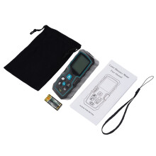 Handmessgerät mit Wasserwaage, Infrarot-LCD