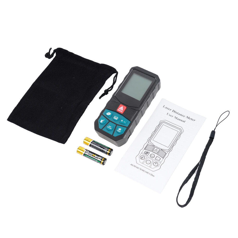 2Inch Laser Distance Meter Angle Sensor Backlit Lcd High Accuracy 610830961237