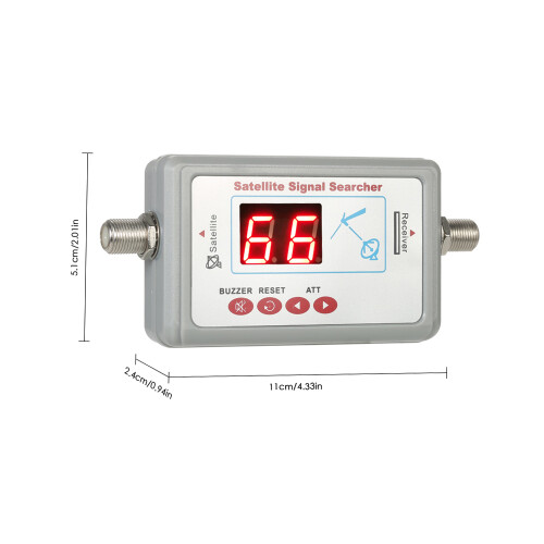 Mini Satellite Signal Finder Meter with Buzzer 2