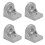 10Pcs Ecke Joint Extrusion Halterung Aluminium 3