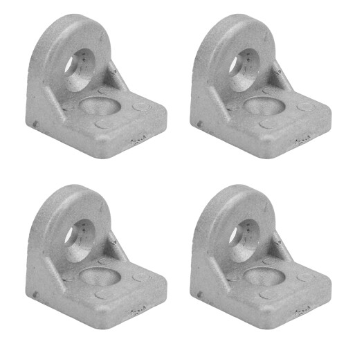 10Pcs Ecke Joint Extrusion Halterung Aluminium 2
