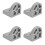 10Pcs Ecke Joint Extrusion Halterung Aluminium 5