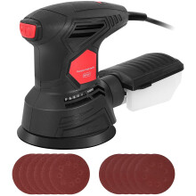 Meterk 300W Orbit-Schleifer mit Staubsammelbox EU