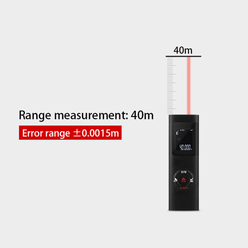 40m Smart Laser-Entfernungsmesser Digital USB-Ladung 2