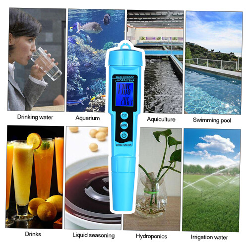 3-in-1 pH/ORP/TEMP-Meter digitaler Wasserqualitätsmonitor 2