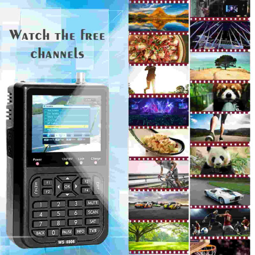 SATLINK WS6906 3,5-Zoll LCD Digitaler Satellitensignalfinder 2