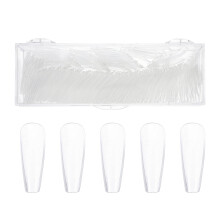 400 Unidades Puntas De Postizas Transparentes Adhesivas