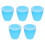 5St Zelfwatergevende Plastic Sky- Voor En 1