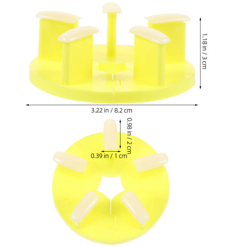 2 Ensembles Support Ongles Press On Pied Détachable Et Accessoires 1