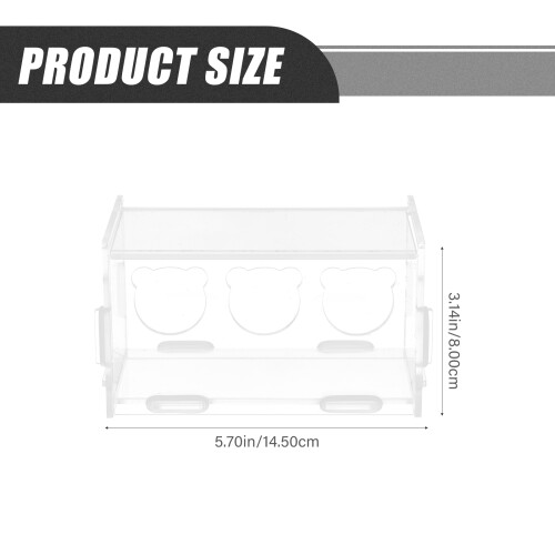 Rutin Distributeur Pour Poulets Alimentaire Cage Animaux 2