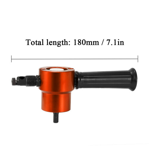 Double-headed Sheet Metal Nibbler Cutter 360 Adjustable 2