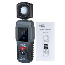 SMART SENSOR Digital Lux Meter 1-200000 Lux LCD Display ST9620