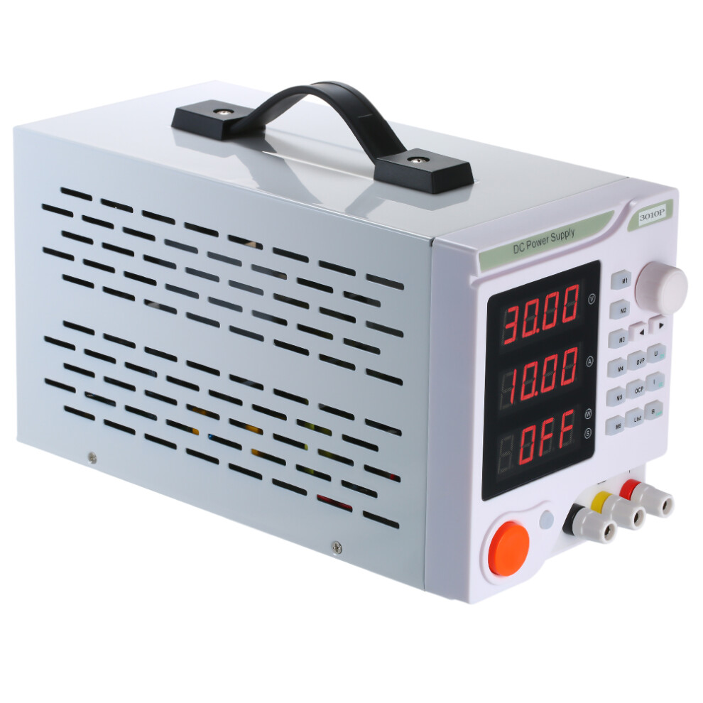 4-Digit Led Programmable Dc Power Supply 0-30V 0-10A 610830935849