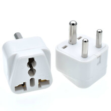 South African Type M Plug Adapter 250V 10A Grounded Travel Converter