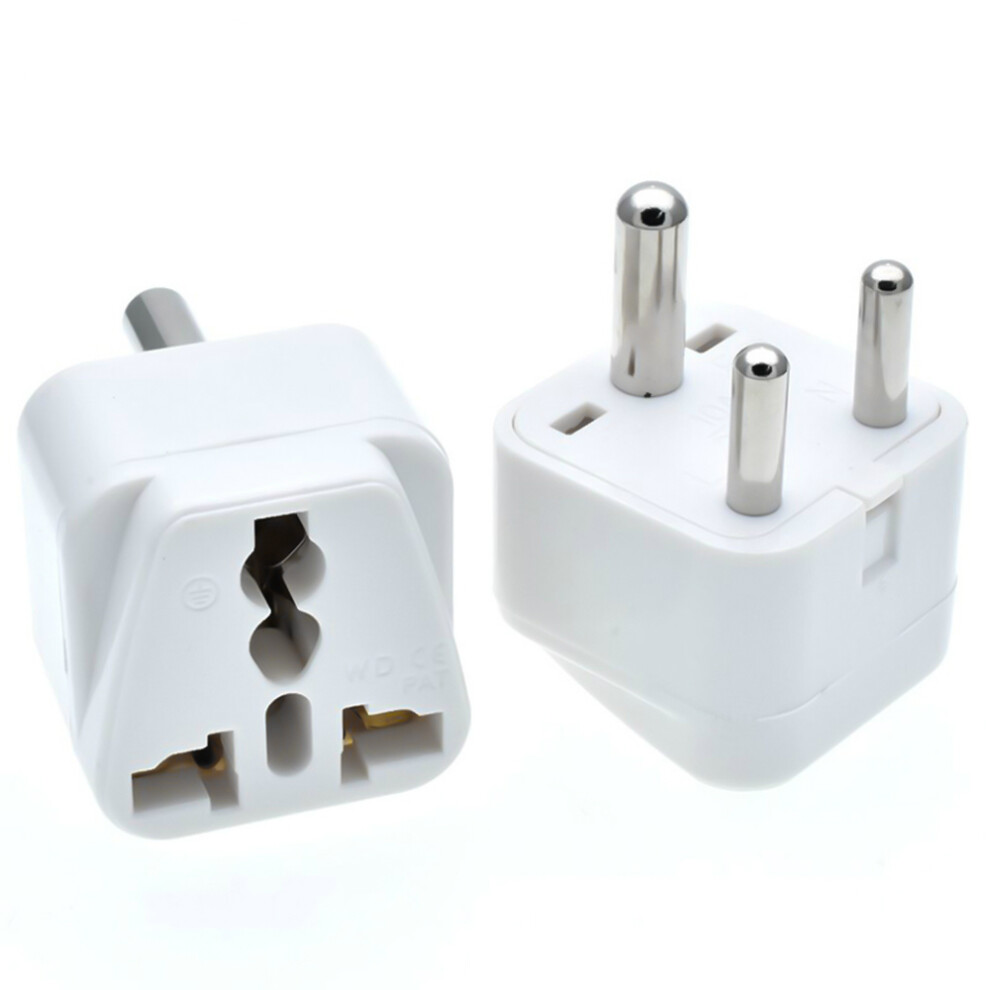 South African Type M Plug Adapter 250V 10A Grounded Travel Converter