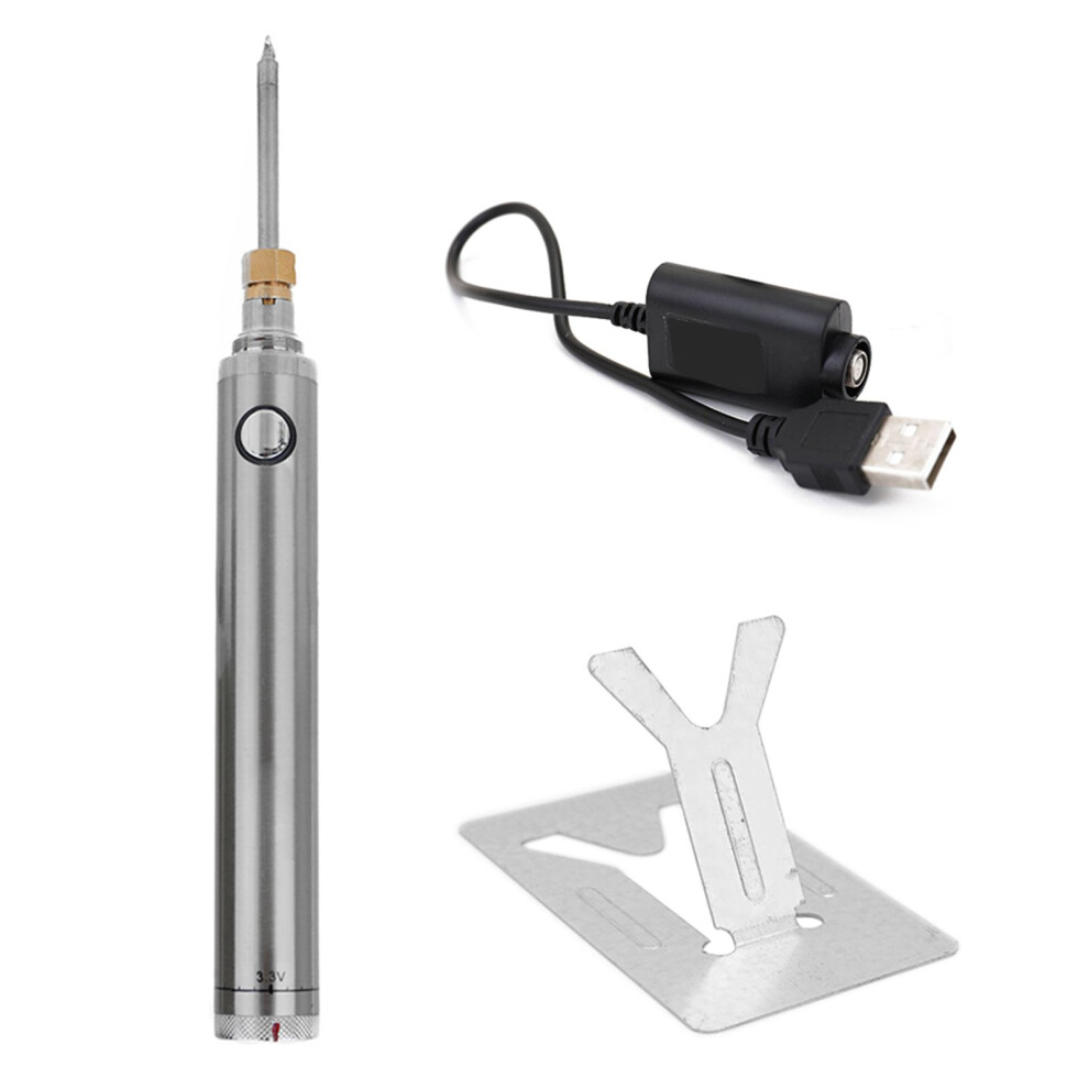Wireless Charging Soldering Iron Mini Portable Battery With Usb 610830937416