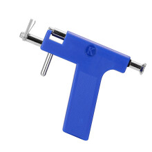 Edelstahl-Piercing-Set mit Maschine für Ohren, Nase, Bauchnabel