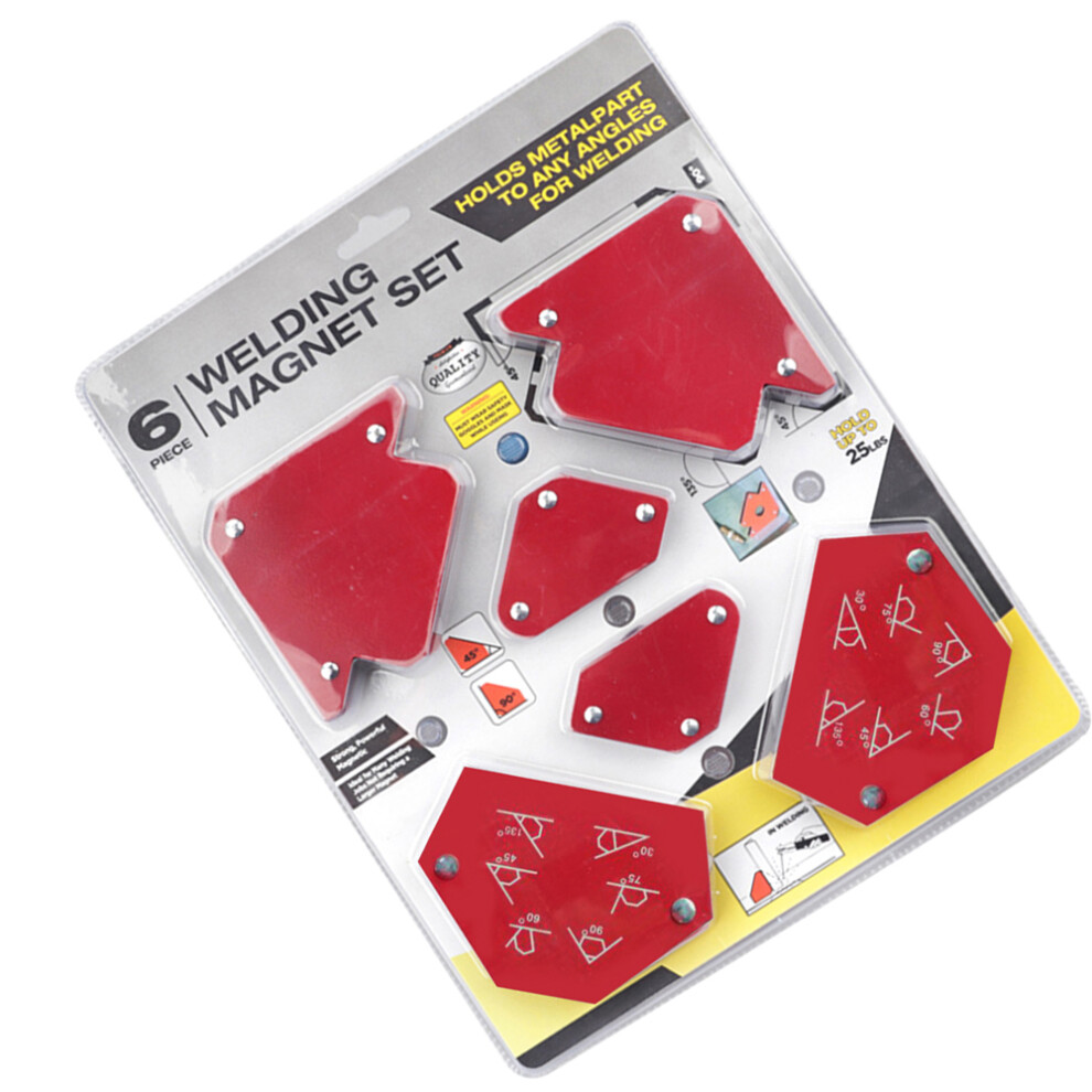 6Pcs Magnetic Welding Triangulation Positioner Multi Spec Accessories 610830940492