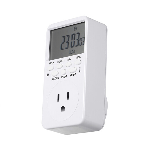 Digitaler Zeitschaltstecker LCD programmierbar 2