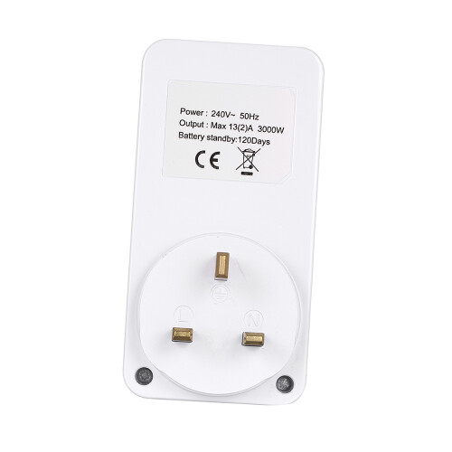 Digitaler Zeitschaltuhr-Stecker LCD Programmierbar Energiesparend 2
