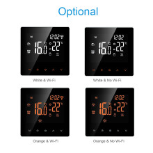 Wi-Fi Smart Thermostat APP Control LCD Touch 16A Floor Heating 7-Day