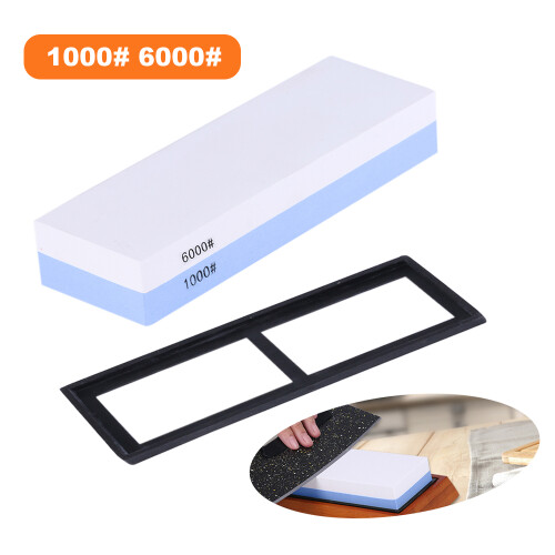 Schleifstein 1000/6000 Grit Doppelseitig Küchenmesser