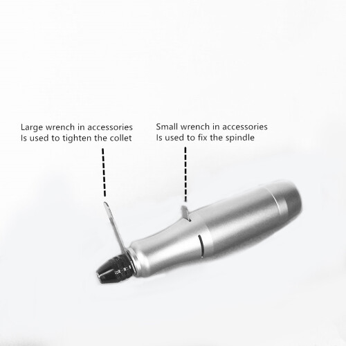 20V Kompakt-Schleifmaschine 3,2mm Spannfutter Poliergerät